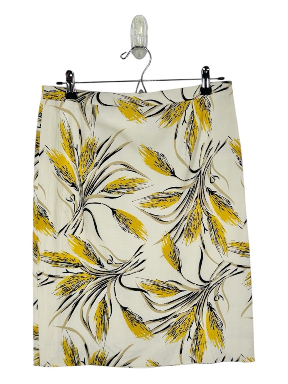 Tory Burch Rimon Wheat Print 2013 Runway Skirt Size 6